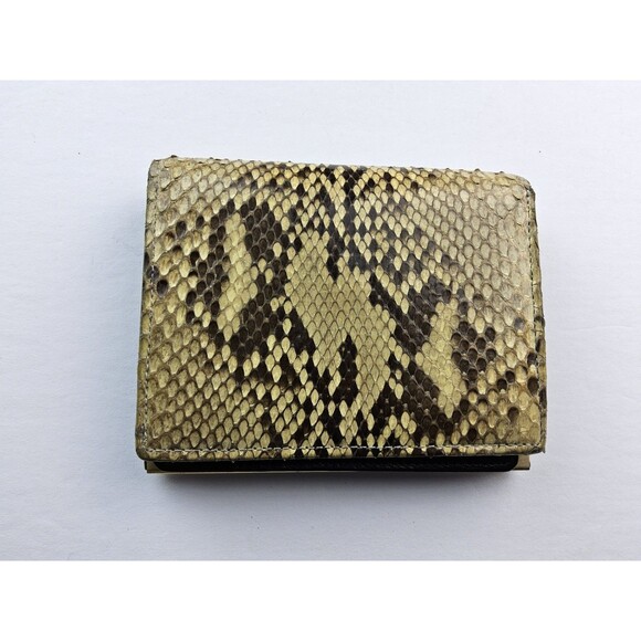 49AV Junko Shimada Snake Skin Bifold Wallet - Picture 4 of 12